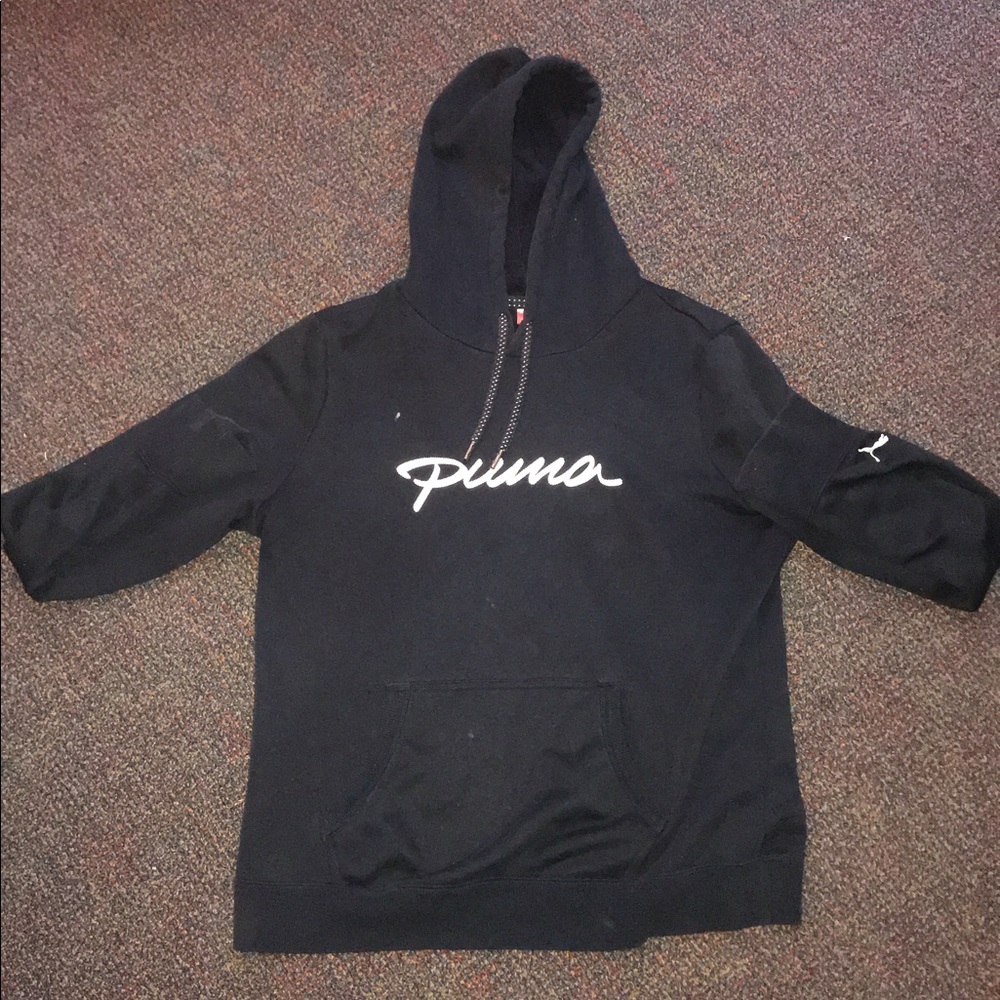 black puma hoodie!
